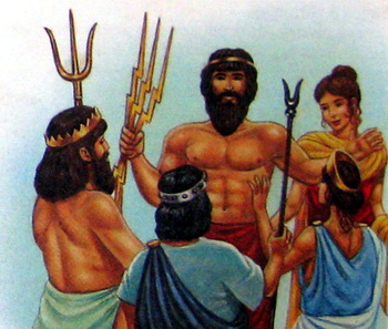 Аид, Зевс и Посейдон