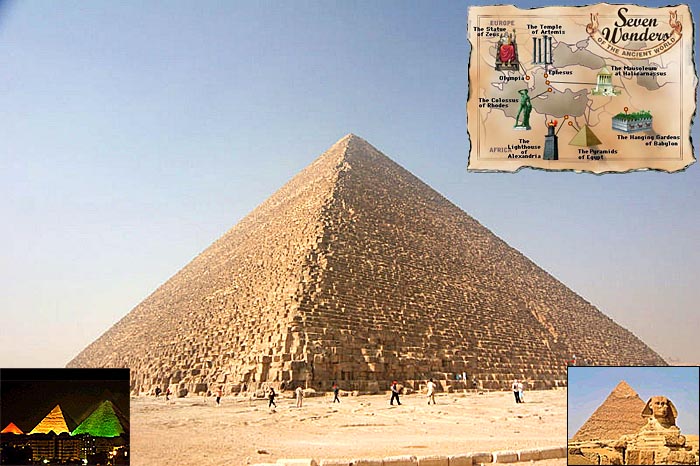 Семь чудес света и пирамида Хеопса